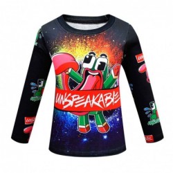 Size is 5T-6T(120cm) For Boys UNSPEAKABLE MINECRAFT Print Long Sleeve Pajamas 2 Pieces Spring Black Nightgown