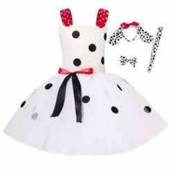 Size is S(2-3T) Cosplay Spotted dog Tutu Costumes For Girls Ballet Dance Halloween Birthday Outfits