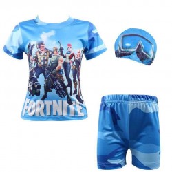 Youth Boys Fortnite Print 2 Pieces Swimsuits Short...
