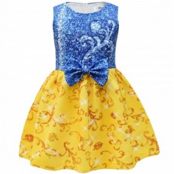 Size is 2T-3T(100cm) For Girls Costumes Snow White Sleeveless summer dress Halloween Birthday suit