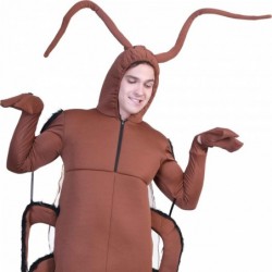 Size is Average code For Adult Costume party Halloween Cosplay cockroach Jumpsuit Costumes