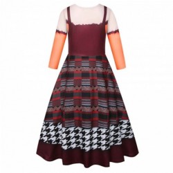Size is 4T-5T(110cm) For Girls Cosplay Hocus Pocus 2 Mary Sanderson Costumes Long Sleeve Dress Halloween