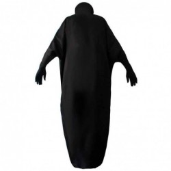 Size is M For Adult cosplay Spirited Away No Face man Costume Jumpsuit Halloween with mask