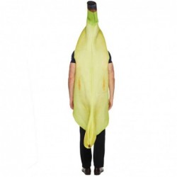 Size is M For Adult cosplay banana Funny food Costume Jumpsuit Halloween