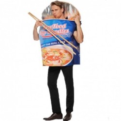 Size is os For Adult cosplay Sea food Cup Noodles Funny food Costume Jumpsuit Halloween