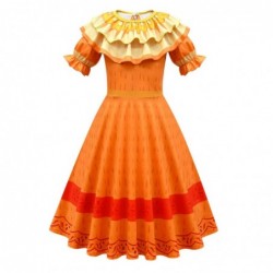 Size is 2T-3T(100cm) Cosplay encanto costumes for girls aunt pepa dress halloween costumes