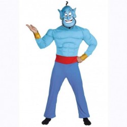 Size is XS(2-4T) for kids cosplay Aladdin and the magic lamp Costumes Jumpsuit Halloween with mask