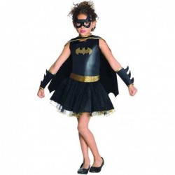 Size is XS(2-4T) super hero costumes for girls cosplay batman Costumes dress Cloak wristbands