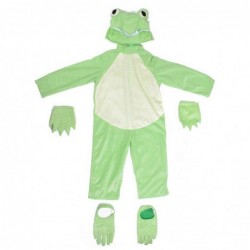 Size is XS(2-3T) for kids cosplay frog animal Costumes Jumpsuit Halloween