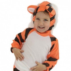 Size is S(3-6T) for kids cosplay Cute little tiger animal Costumes Jumpsuit Halloween