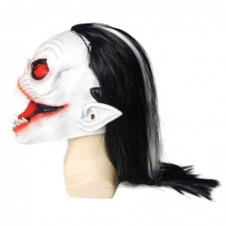 Size is one size cosplay Morbius the Living Vampire LATEX mask wig scary halloween