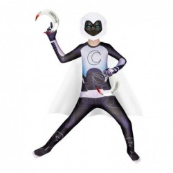 Size is 3T-4T(120cm) For Children Moon Knight Costumes super hero jumpsuits Halloween with Mask Cloak knife