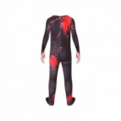 Size is 3T-4T(120cm) For kids roblox puppet blood Costumes jumpsuits Halloween with Mask