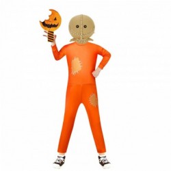 Size is 3T-4T(120cm) boys cosplay Sam Trick 'R Treat costumes jumpsuits with Mask for Halloween