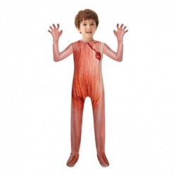 Size is 3T-4T(120cm) cosplay Pinocchio blood costumes jumpsuits for boys Halloween