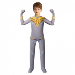 Size is 3T-4T(120cm) cosplay super hero Wanda Vision costumes jumpsuits for boys Halloween