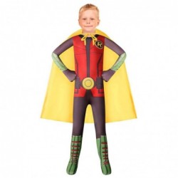 Size is 3T-4T(120cm) cosplay Batman   Robin costumes jumpsuits for boys Halloween
