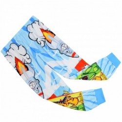 Size is 4T-5T(110cm) roblox rainbow friends rockets blue print Long Sleeve nightwear 2 Pieces for kids boys
