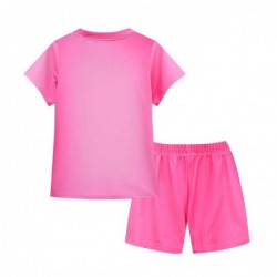 Size is 3T-4T(110cm) pink form Roblox rainbow friends Short Sleeves 2 piece Swimsuits For Yong Girls with bathing cap