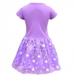 Size is 2T-3T(100cm) Lol Surprise Doll purple girls Birthday Outfits Tulle Mesh dress LED Flash Light