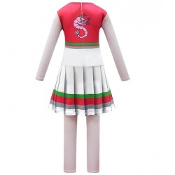 Size is 3T-4T Girls Jumpsuits Addison Zombie 2 Ra Ra Cheerleader