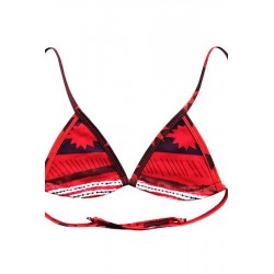 Size is (3T-4T)/XS Girl Halter Neck Moana Swimsuit Side Tie Bikini Bottom Set