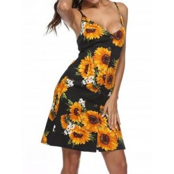 Size is S Sunflower Bohemian Slip Button Down Tie Back Midi Dress Black