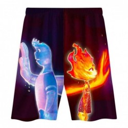 Size is 2T-3T(100cm) Elemental print For kids boys or girls t-shirt and shorts pajama set