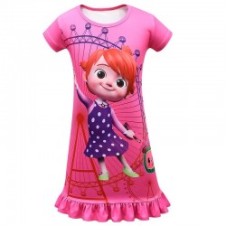 Size is 2T-3T Kids Dresses Cocomelon  Birthday Outfit For Girl