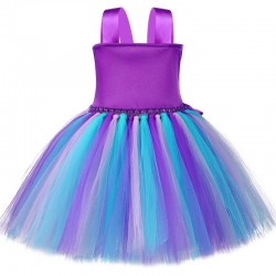 Size is 3T Baby Girl Sparkly Mermaid Tutu Dress 1St Birthday Dress