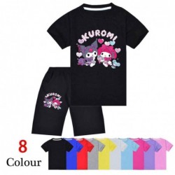 Kuromi For girls short sets short sleeves T-Shirt and...