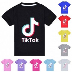 For child girls Tik Tok T-Shirt Short Sleeves Summer...