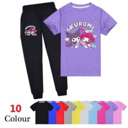Kuromi For kids girls short sleeves T-Shirt and black...
