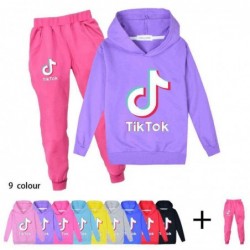 Tik Tok Long Sleeve Hoodies Sets for kids girls Hoodies...