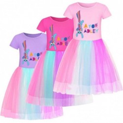A FOR ADLEY Rainbow dress For girls summer Outfits Short...