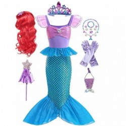 Little Mermaid Princess Costumes dress for girls...