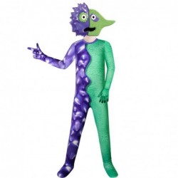 Size is 5T-6T(120cm) Bittergiggle Jester Garden Of Banban costumes for kids halloween jumpsuits with mask