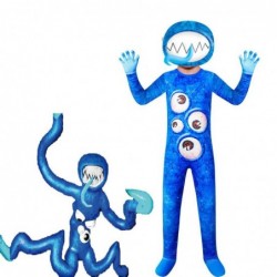 Size is 5T-6T(120cm) eyes blue morph Monster Garden Of Banban costumes for kids halloween jumpsuits