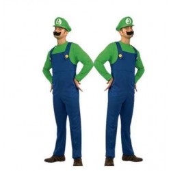 Size is XS Super Mario Bros Mario and Princess Peach Couples Halloween Costumes For Adult