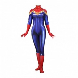 Size is kids XS 2023 Captain Marvel Carol Danvers Jumpsuit Costumes Halloween For adult or kids