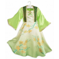 Size is (4Y-5Y)/S Mulan Chinese Traditional Dress  Long Sleeve Costumes
