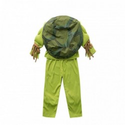Size is 2T-3T kids teenage mutant ninja turtles with mask muscle garment Jumpsuit Costumes Halloween
