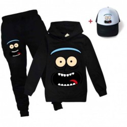 Size is 3T-4T(110cm) Rick and Morty Long Sleeve hoodies Sets for kids Sweatshirts and Sweatpants