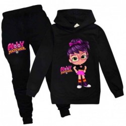 Size is 3T-4T(110cm) abby hatcher Long Sleeve hoodies Sets for kids Sweatshirts and Sweatpants