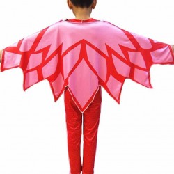 Size is (4Y-5Y)/S Halloween Costume Kids Toddler Girls Pj Masks Owlette  Red