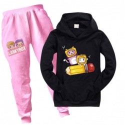Size is 3T-4T(110cm) LANKYBOX Long Sleeve hoodies Sets for kids Sweatshirts and Sweatpants