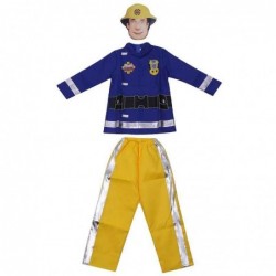 Size is S(3T-4T) Fireman Sam costume halloween For kids boys with mask