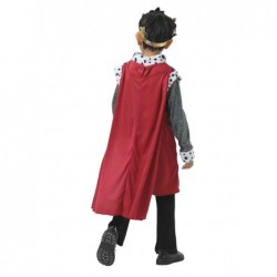 Size is S(3T-4T) King Arthur costume halloween For kids boys 3T-12T Arthur Pendragon costume