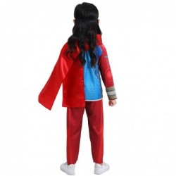 Size is S(3T-4T) Ms  Marvel costume for girls halloween heroine costume With cloak