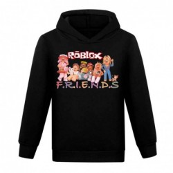 Size is 2T-3T(100cm) girls roblox print Hoodies Man Long Sleeve for kids boys Sweatshirts